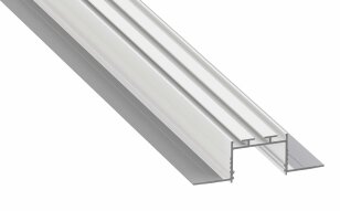 Vestavný hliníkový profil AL-PROFIL AKIN WHITE LACQUERED 2M GREENLUX GXLP2121