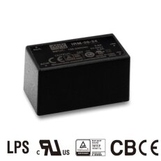 Miniaturní zdroj na PCB 20W 3,3V 4500mA MEAN WELL IRM-20-3.3