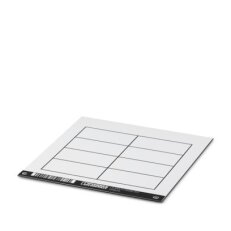 Popisky přístrojů LS-EMLP (75X35) WH PHOENIX CONTACT 1558015