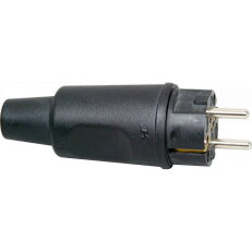 179016059 Rubber grounding-type plug, 2