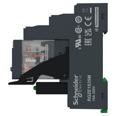 Relé Zelio + patice, 1V /Z, 10A, 24VDC, test SCHNEIDER RXG12BDPV