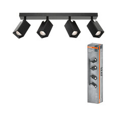 LED SPOT ANGULAR BLACK 4XGU10 OSRAM 4099854589140