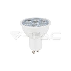 LED Spotlight 6W SAMSUNG Chip GU10 Ripple Plastic 4000K 10`D VT-249-N SKU2120027