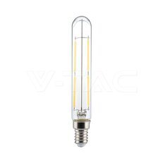 4W LED T20 LED Filament Bulb Clear Glass 4000K E14 VT-2204, V-TAC SKU212702