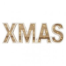 35LED XMAS SIGN 2AA WW