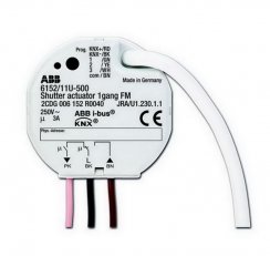 ABB Abb I-Bus Knx 6152-0-0040 Žaluziový akční člen jednonásobný zapuštěný
