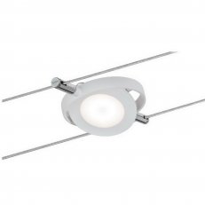 Lankový systém LED 6x4W RoundMac 230V/12V DC matná bílá, 941.06 PAULMANN 94106