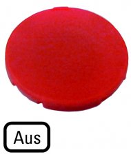 Eaton M22-XD-R-D5 Tlačítková výplň, bez prosvětlení, zapuštěná, Aus, červená