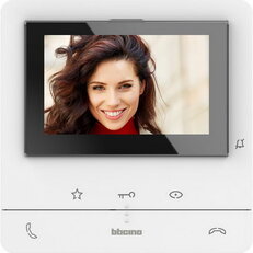VIDEO TELEFON CLASSE 100 BASIC, 5'' OBRAZOVKA, BÍLÁ BTICINO 344652
