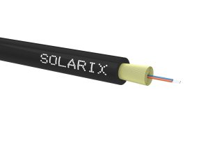 DROP1000 kabel 2vl 9/125 3,5mm LSOH Eca černý SOLARIX 70291020