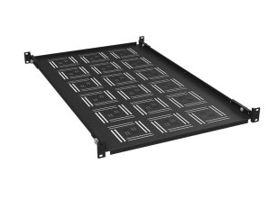 Police 19" 1U 750mm pevná BK úchyt na přední i zadní lišty SOLARIX 80146502