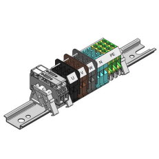 Stožárová výzbroj SV 9.6.5/2 (dva nosiče pojistek) ELEKTRO BEČOV H121425