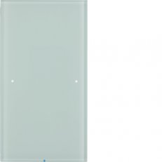 Dotykový sensor 1-násobný komfort R.3 sklo, bílá BERKER 75141850