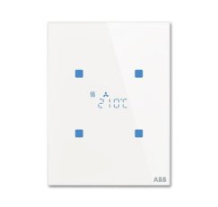 ABB KNX Tacteo termostat prostorový dotykový 115x86 TR/U.3.1-CG 2CKA006300A1595