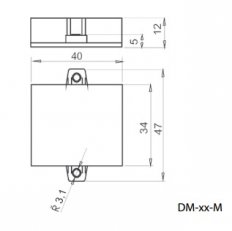 Přepěťová ochrana pro měření a regulaci (DS PO-12 VDC) KIWA DM-CS-M/12