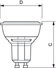 Philips Žárovka MASTER LEDspotMV D 4-35W GU10 927 40D