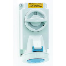 Zásuvka s vypínačem 16A 3p 230V IP67 6h BALS 1600
