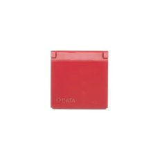 Kryt + klíč pro zásuvku DATA, antibakteriální červená ,IP 44 DGD1BP/AB22