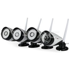 1080P Wireless NVR Camera EU Plug Full S