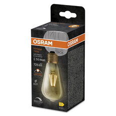 Světelný zdroj OSRAM Vintage 1906 LED CLASSIC EDISON DIM 6.5W 824 Gold E27