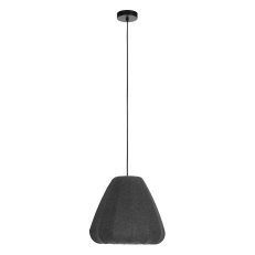 Závěsné svítidlo BARLASTON 1xE27 černá/šedá 1X40W IP20 EGLO 43973