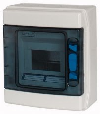 Eaton 174222 Rozvodnice NA omítku IP65,průhledné dveře,1 řada,6 modulů