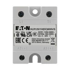 HLR125/1H(DC)600V/S Polovodičové relé 1-pól Un=600V AC Io=125A 4-32V DC I2t