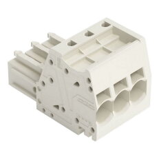 Pružinová svorka Push-in CAGE CLAMP 10mm2 světle šedá 3pól. WAGO 831-3103