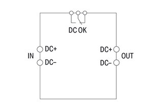 Kapacitní zálohovací modul, vstupní napětí 24 V DC, Výstupní napětí 24 V DC