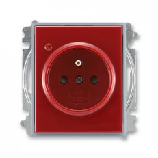 ABB Element 5599E-A02357 24 Zásuvka 1násobná s clonkou,s ochranou před přepětím