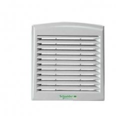 Schneider NSYCAG125LPC Horní mřížka pro ventilátor o mon.rozměrech 125x125mm