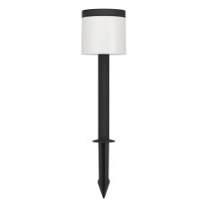 Venkovní zapichovací svítidlo EGLO PANTETE SOLAR-LED ERDSPIESS SENSOR černá/bílá