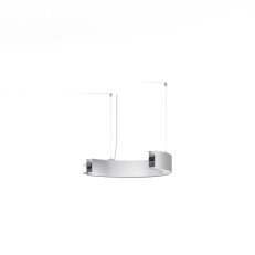 LED Svítidlo Serpent 1/2 R250, dolů, mléčný, 3000K, 16W, stříbrná FPSE061-0130DB