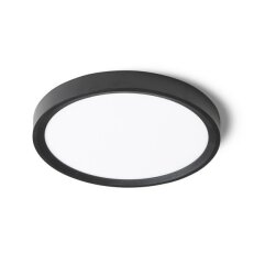 LANA 23 přisazená černá plast 230V LED 18W  3000K 4000K 6000K RENDL R14303