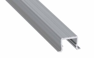 Vestavný hliníkový profil AL-PROFIL AXIN SILVER ANODIZED 2M GREENLUX GXLP1147