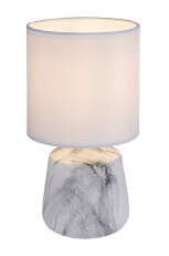 Stolní lampa NALISA mramorový efekt E14 1x MAX 40W IP RABALUX 74067