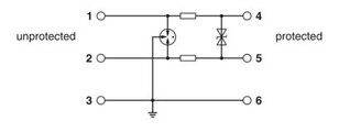 Svodič přepětí TTC-6-1X2-24DC-UT PHOENIX CONTACT 2906798