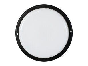 LEDMED Přisazené ekonomické svítidlo KRUH LED ECO 18W černá PANLUX LM31300030