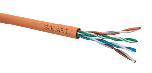 Datový kabel UTP cat 5e LSOHFR B2ca-s1,d0a1 drát 305m SOLARIX 27724126
