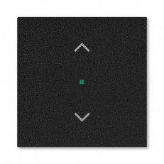 ABB Levit M Kryt 1násobný symbol žaluzie onyx 6220H-A01002 63