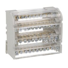 Distribuční blok 4P 125A 11 svorek