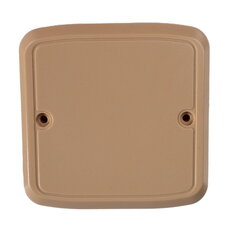 VÍČKO LIŠTOVÉ KRABICE LK 80X28 T, konfigurace I1, barva světle hnědá