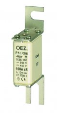 P50R06 160A aR Pojistková vložka,jištění polovodičů AC 500V/DC 440V OEZ:06628