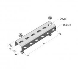 Arkys ARD-34530108 Podpěra žlabu LINEAR PL 300 ''SZ''