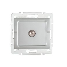 Ekvipotenciální zásuvka LOGI 25234 Kanlux stříbrná