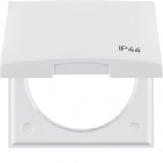 Rámeček s víčkem a potiskem ''IP44'', Integro Flow, bílá lesk BERKER 918282599