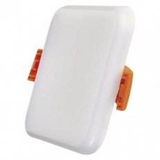 LED vestavné svítidlo VIXXO, čtvercové, bílé, 6W neutr. b., IP65 EMOS ZV2112