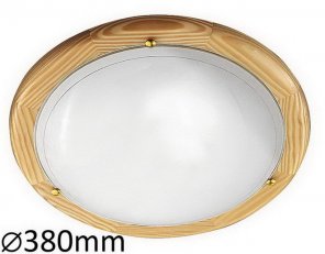 Ufo E27 2x 60W IP20 přírodní/opálová sklo RABALUX 5421