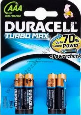 Duracell 101106.001 Duracell LR03/4 TURBO MAX mikro D