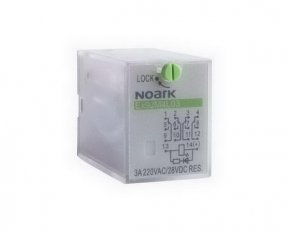 Zásuvné relé NOARK 110315 EX9JM4L03 3 A, 12 V DC, 4 kontakty